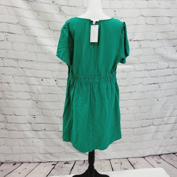 Isabel Maternity, Women's Woven Mini Maternity Dress (size XL), DR6-AP - Picture 4 of 5